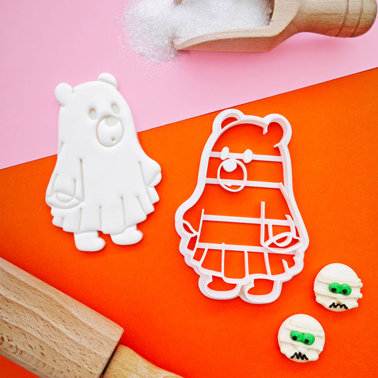 Spook beertje koekvorm