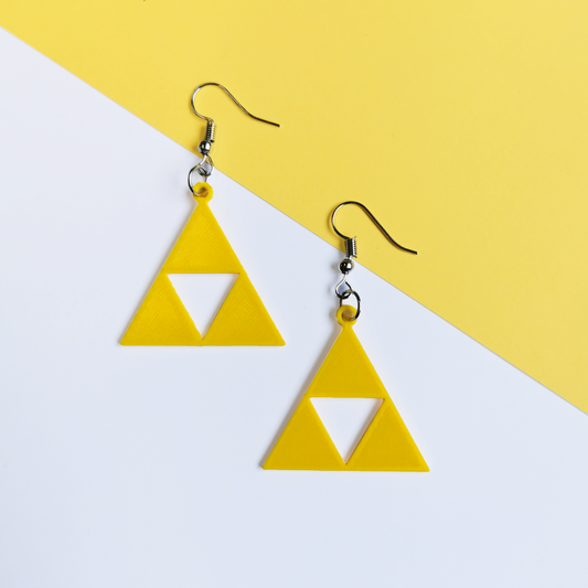 Zelda Triforce oorbellen
